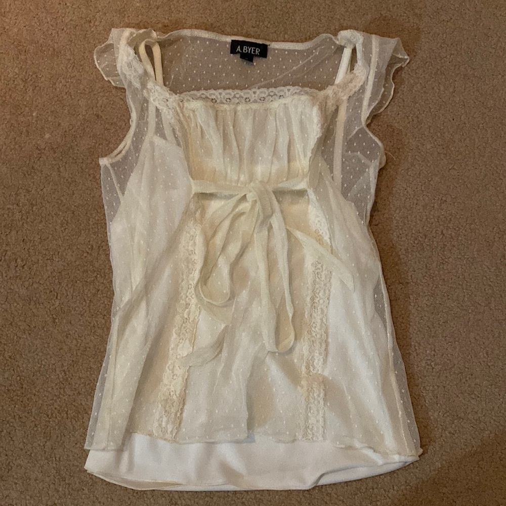 Layered Lace Blouse